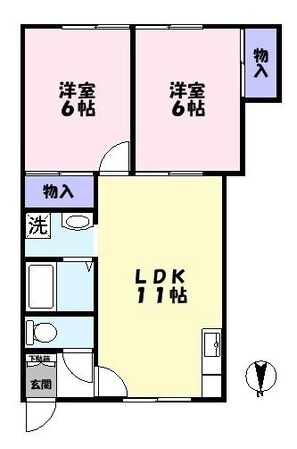 マチルドの物件間取画像